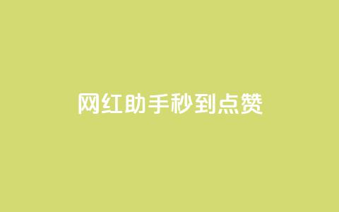 网红助手秒到点赞,抖音业务卡盟网站最低价 - 抖音业务下单秒到账 闲鱼业务自助网站 第1张
